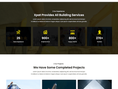 F-1003 建筑公司网站主题